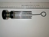 SUPORT PENTRU SERVETELE , ANII 60 / METAL MASIV / BRONZ ? - UMBRELUTA