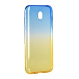 Husa SAMSUNG Galaxy J5 2017 - Ombre (Albastru/Auriu)