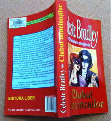 Clubul mincinosilor. Editura Lider, 2007 - Celeste Bradley foto