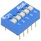 Comutator DIP-SWITCH 5 Secțiuni ON-OFF 24VDC