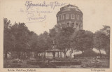 BRAILA ,GRADINA PUBLICA,CIRCULAT 1917 ,ROMANIA., Circulata, Fotografie