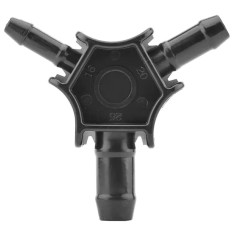 Calibrator tevi Pex universal, diametru 16 mm / 20 mm / 25 mm, plastic, negru