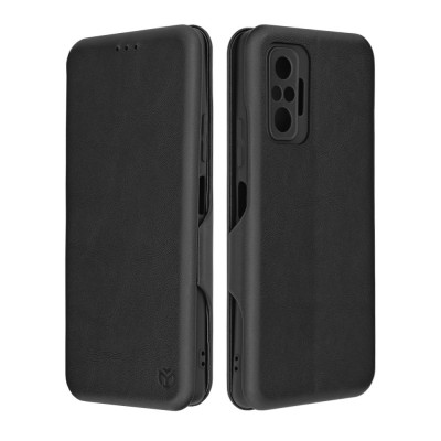 Husa pentru Xiaomi Redmi Note 10 Pro / Note 10 Pro Max Techsuit Safe Wallet Plus, Black foto