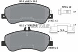 Set placute frana TEXTAR 2486701
