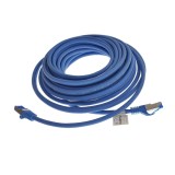 Cablu de rețea Lanberg 42714 Cat. 6A S/FTP, 2xRJ45, 10 m, LSZH, albastru