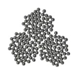Set 300 bile metalice pentru airsoft si prastie 8 mm, argintiu
