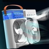 Aparat racire aer portabil, cu apa si gheata, ventilator, umidificator,