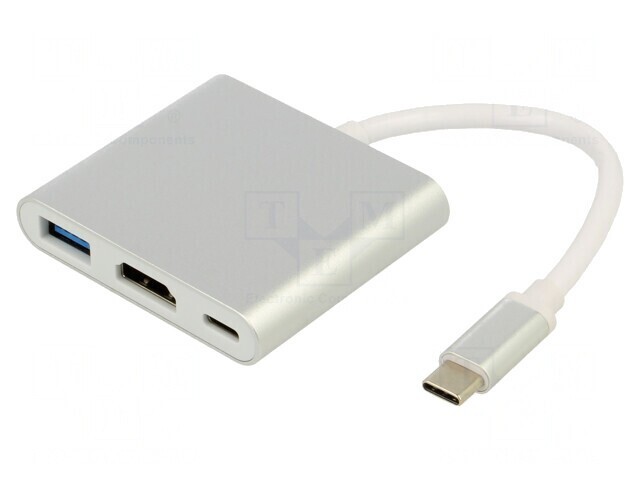 Adaptor USB 3.0/3.1 Alb 0,1m 5Gbps 60W