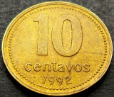 Moneda 10 CENTAVOS - ARGENTINA, anul 1992 * cod 2046 A