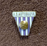 Insigna fotbal - AS &quot;AUTOBUZUL&quot; BUCURESTI (varianta 2)