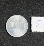 Moneda 1000 lei 2004 aluminiu necirculat