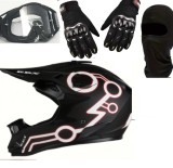 Cumpara ieftin Casca moto off road/atv/cross /enduro/+Ochelari+Manusi +cagula ,produse noi, marimi XS-S-M-L-XL