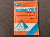 18/3 GEOMETRIE PROBLEME DE PERPENDICULARITATE IN SPATIU ALEXANDRU MOT