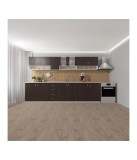 Bucatarie Roza 320cm Wenge, Pal Melaminat, Corpuri Suspendate si Inferioare, Livrare Rapida