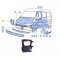 Suport fixare far Ford Transit (Ve64), 01.1991-09.1994, montare fata, dreapta, galvanizat, RapidAuto