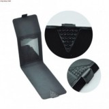 Husa Flip Universala Neagra 4.2 inch (13.2x6.7x1cm) Prindere Stick Adeziv