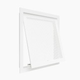 Grila de aspiratie EGD-45 cu usa de acces si fagure 45 , Montaj pe perete tavan fals