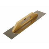 Gletiera inox cu maner din lemn