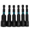 Set chei Total - 6buc, 1/4 hex - 65mm
