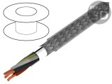 Cablu BiTservo PVC Transparent 4x2,5mm 600V/1kV