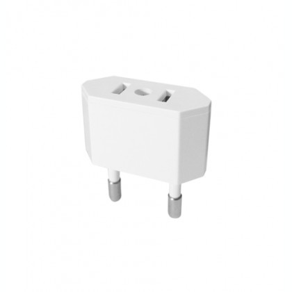 Adaptor Priza 14489 UK/EU (250V - 10A) Alb Adaptor Priza 14489 UK/EU (250V - 10A) Alb