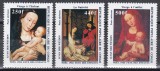 Congo 1986 - Crăciun - Tablouri de Rogier van der Weyden, PA, MNH, Nestampilat