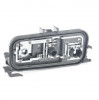 Soclu bec stopuri BMW Seria 3 GT (F34), 01.2012-12.2019, ULO, partea dreapta, pentru lampa exterioara;