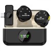 Set 2 Microfoane Lavaliera cu prindere magnetica, ATOMKIT&reg;, Tipe C, Tehnologie AI Reducerea Sunetului, Plug and Play, Dinamica vocala fidela, Adaptoar