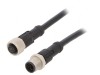 Cablu Senzori Automatizări M12-M12 1m