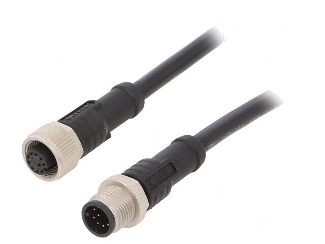 Cablu Senzori Automatizări M12-M12 1m
