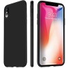 Husa iPhone X Neagra Silicon Slim Antisoc Elegance Luxury MyStyle
