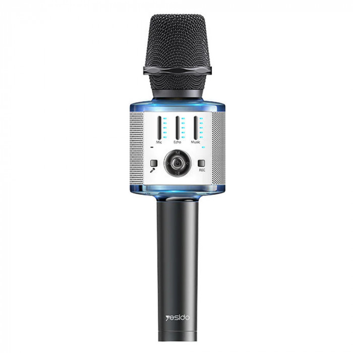 Microfon karaoke yesido portabil, negru