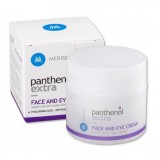 Cremă Antirid Față &amp; Ochi Panthenol Extra 50ml: Hidratare Profundă, Reduce Ridurile, Acid Hialuronic, Peptide, Testată Dermatologic