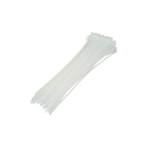 Set 100 coliere plastic 4.8x360mm, albe Cod: BK80302 Automotive TrustedCars