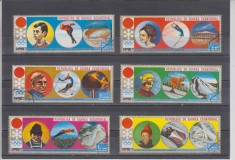 A12 S5 5 - Timbre foarte vechi - Guineea Ecuatoriala - JO Saporo 1972