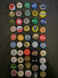 N51 Lot 50 bucati diferite capace de bere si suc, pentru colectie sau proiecte