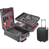 Trusa scule universala set 678 piese,Chrome Vanadium+Troler aluminiu