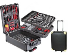 Trusa scule universala set 678 piese,Chrome Vanadium+Troler aluminiu