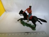 bnk jc Figurina de plastic - indian calare - Hong Kong - copie dupa Timpo