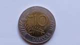 Moneda Finlanda 10 Markkaa 1996 - Numismatica, Colectie