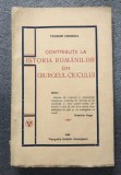 Teodor Chindea - Contribuții la istoria rom&acirc;nilor din Giurgeul-Ciucului (1930)