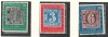 Germania 1949 Mi 113/15 MNH - 100 de ani de timbre, Nestampilat