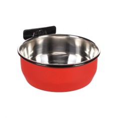 BOL DIN INOX PENTRU ROZATOARE FLAMINGO AVARO RED M CU SURUB DE PRINDERE 13CMx580ML