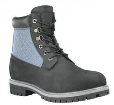 Bocanci barbat TIMBERLAND 6 inch originali noi piele nubuck waterproof 41 ! foto