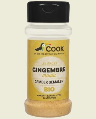 Ghimbir macinat bio 30g Cook foto