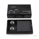 Bile Vaginale Kegel Lelo Luna, Negru, 2 Buc.