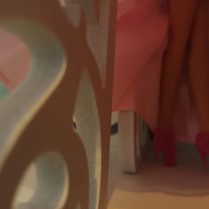 Papusa Barbie printesa cu tiara