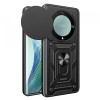 Husa Techsuit CamShield Neagra pentru Honor Magic5 Lite: Protectie, Anti-Zgarieturi