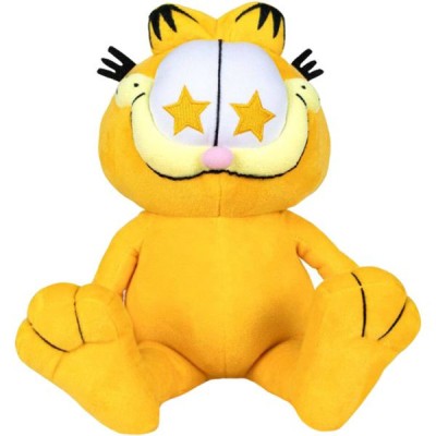 Jucarie din plus Garfield cu stelute, 25 cm asezat foto