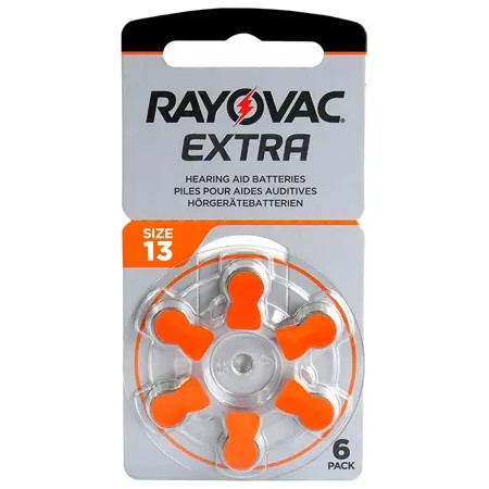 Baterie Auditiva Rayovac 13 Blister 6 Buc